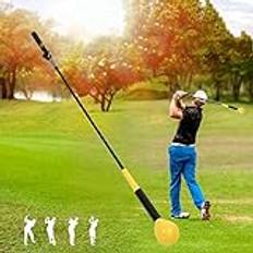 ElgnAura Golf Swing Trainer, Golf Swing Stick träningshjälp, tempo och styrkeutrustning för effektiv träning