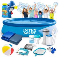 Udvidelig havepool 366 x 76 cm 15in1 INTEX 28132 + boblemaskine GRATIS