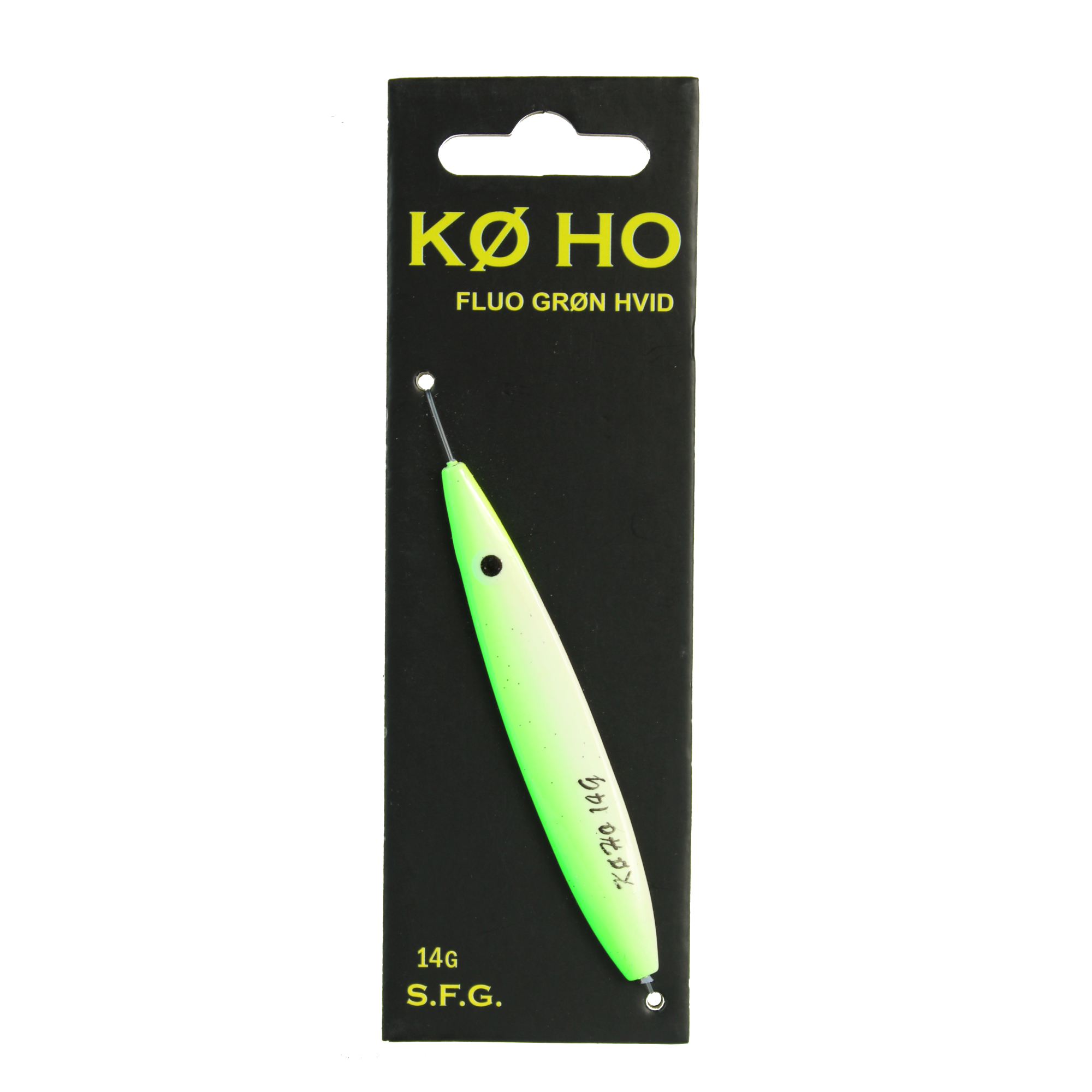 Kø Ho 14G Fluo Grøn Hvid