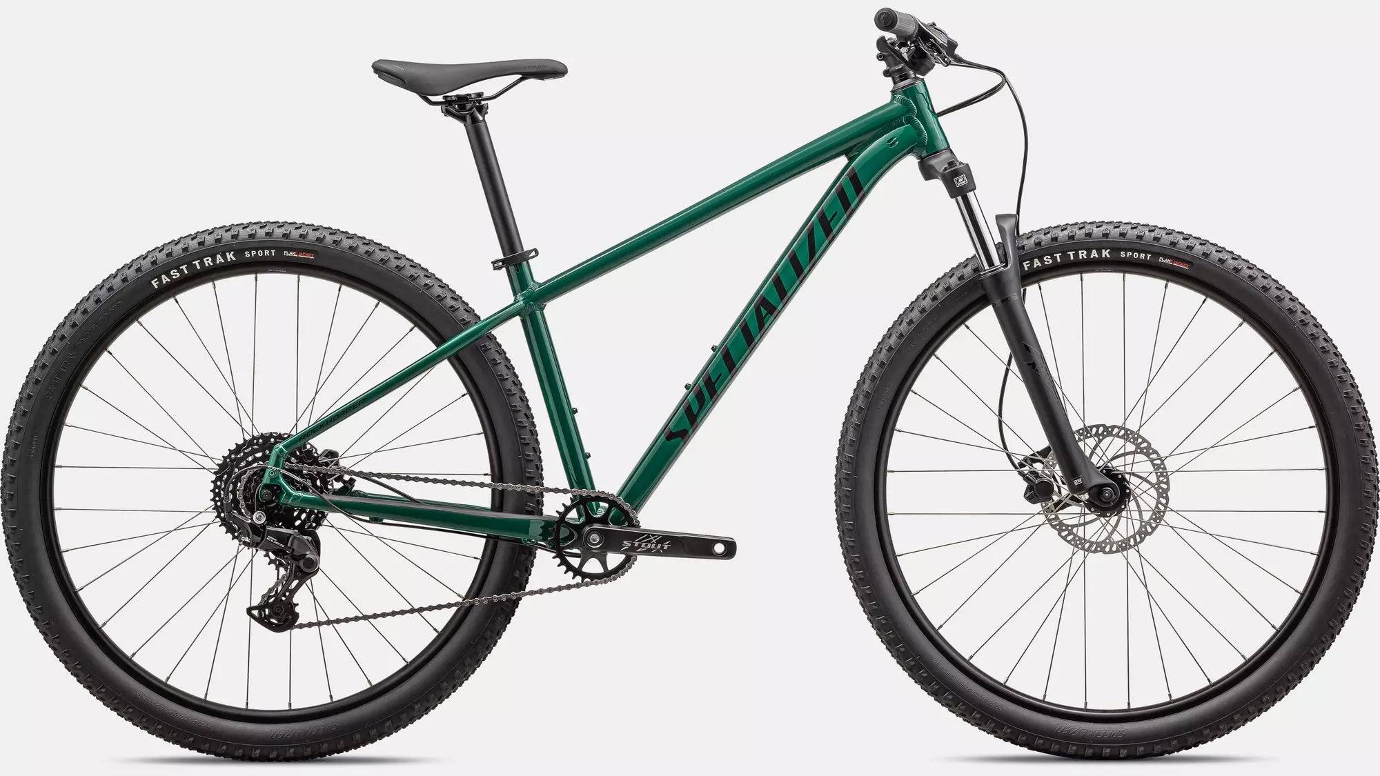 Specialized Rockhopper Sport 29S 2025 - Shimano CUES 1x10sp - Aluminium 29" - 008 / M / GLOSS PINE GREEN/OBSIDIAN