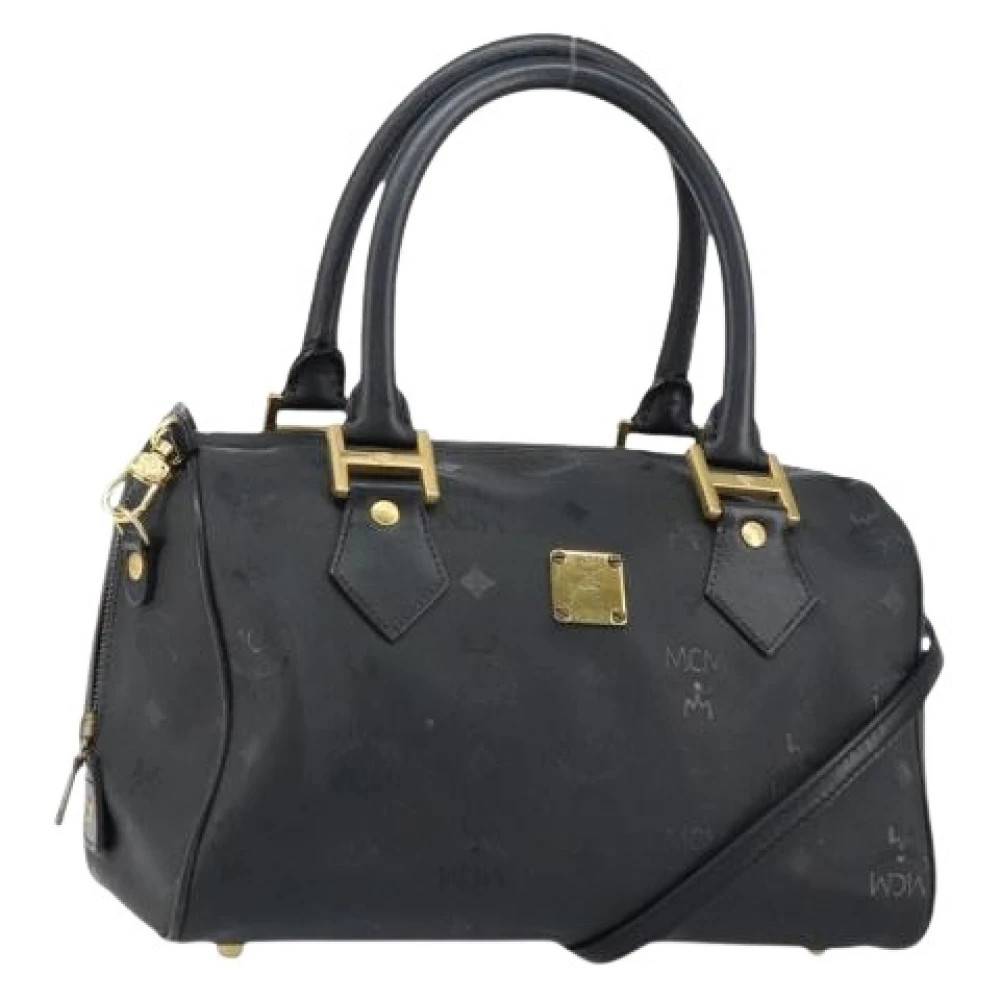 MCM Pre-owned Pre-owned Plastic Håndtaske - Vintage - Dame - Sort - ONE SIZE -
