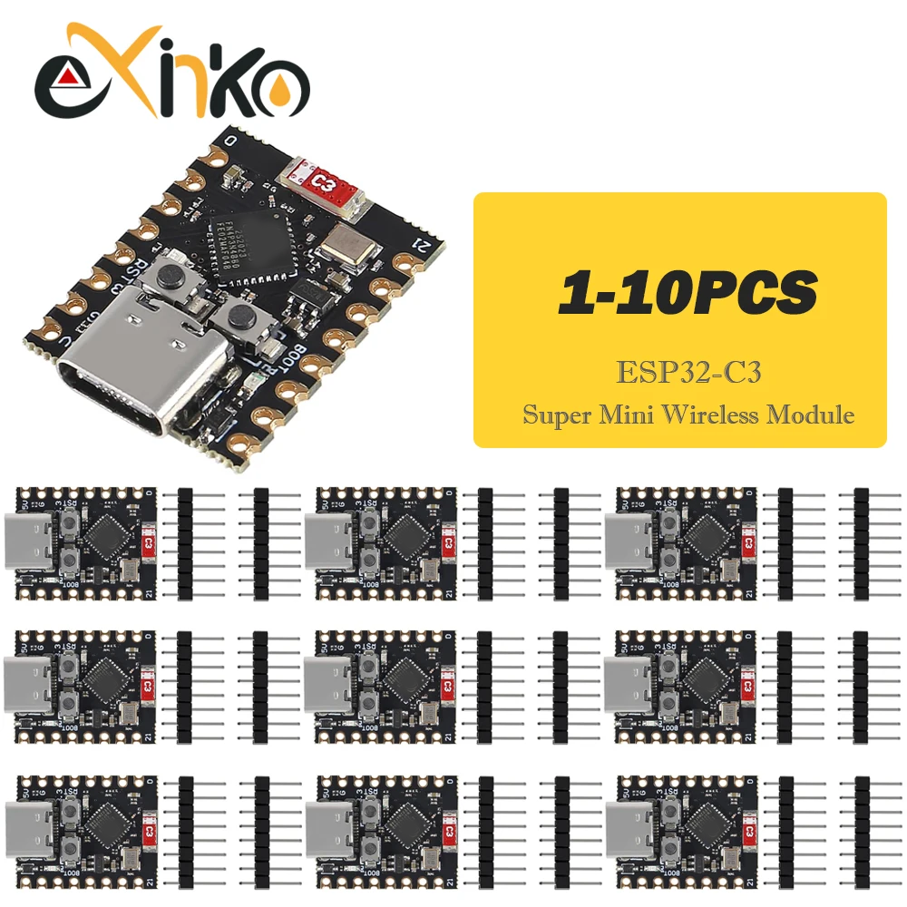 1/5/10pcs ESP32 C3 SuperMini Development Board ESP32-C3 WiFi Bluetooth Module with 4m flashFor Arduino