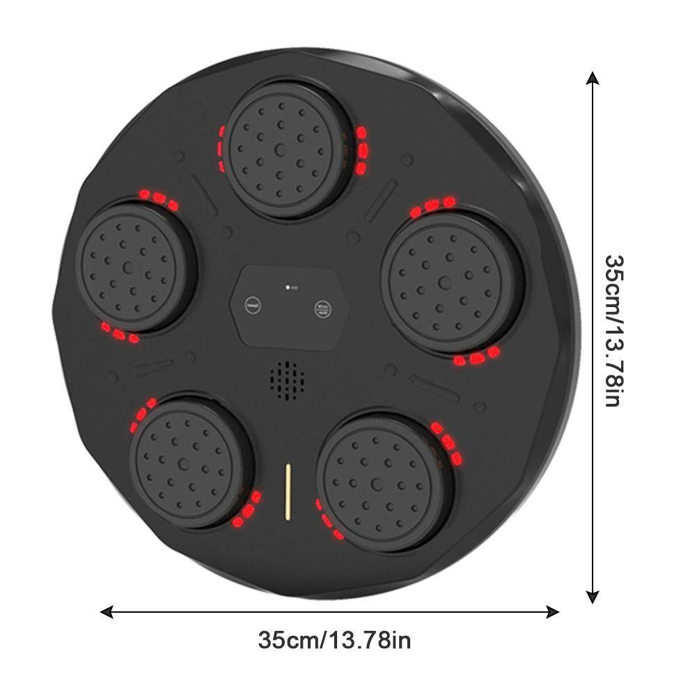 Smart Music Boxing Machine Wall Mounted Sandbag Punching Equipment Electronic Boxing Pads gility Reaction Training Wall Target A Just Machine