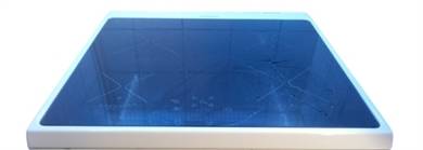 Gorenje glaskeramisk overplade på komfur.