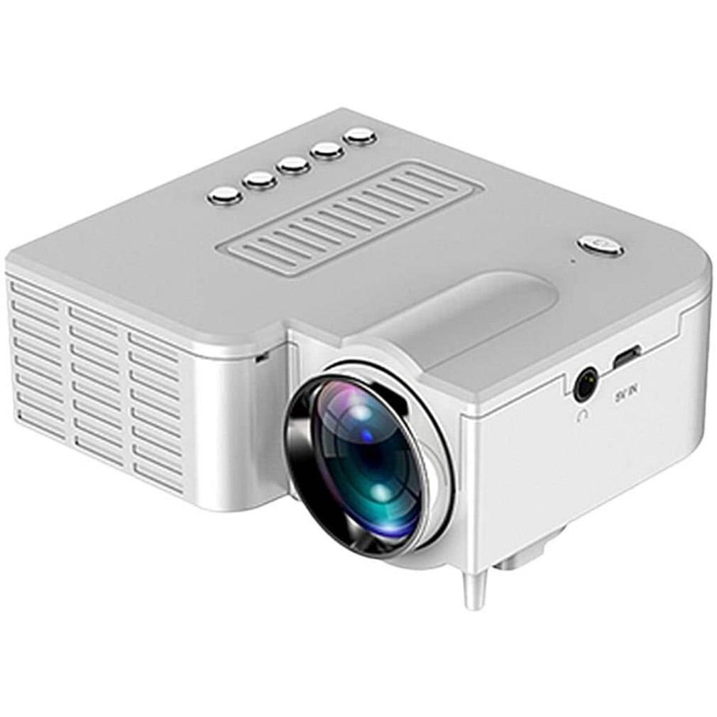 Mini Projektor UC28 LED 4K - Svart