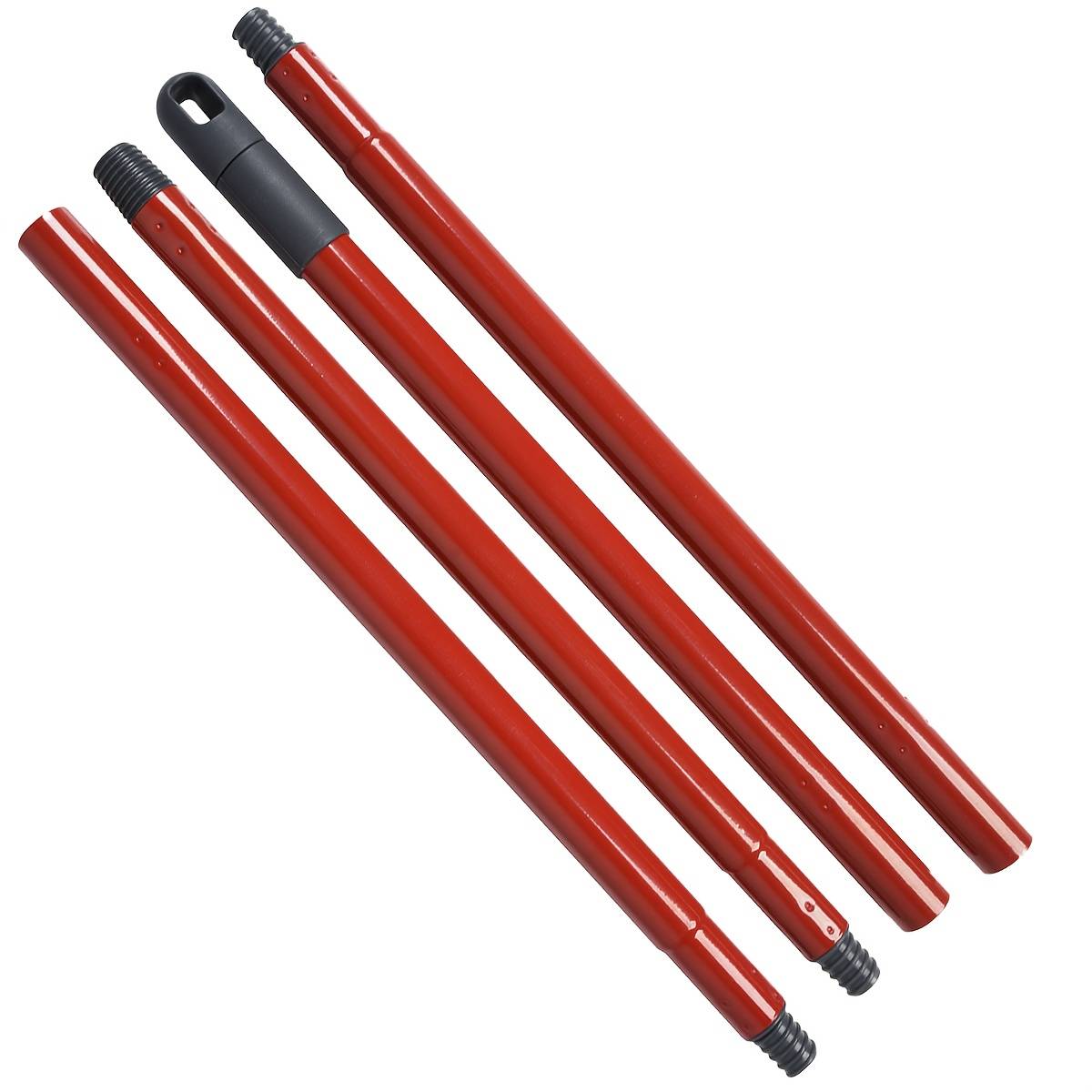 Mop Handle, Spin Mop Replacement Handle, 4-section 28-to-54 Inch Mop Replacement Stick, Compatible With Spin Mop Handle For Easy Wring Mop Refills, Germany/ American Thread Joint (mop Head&base Not )