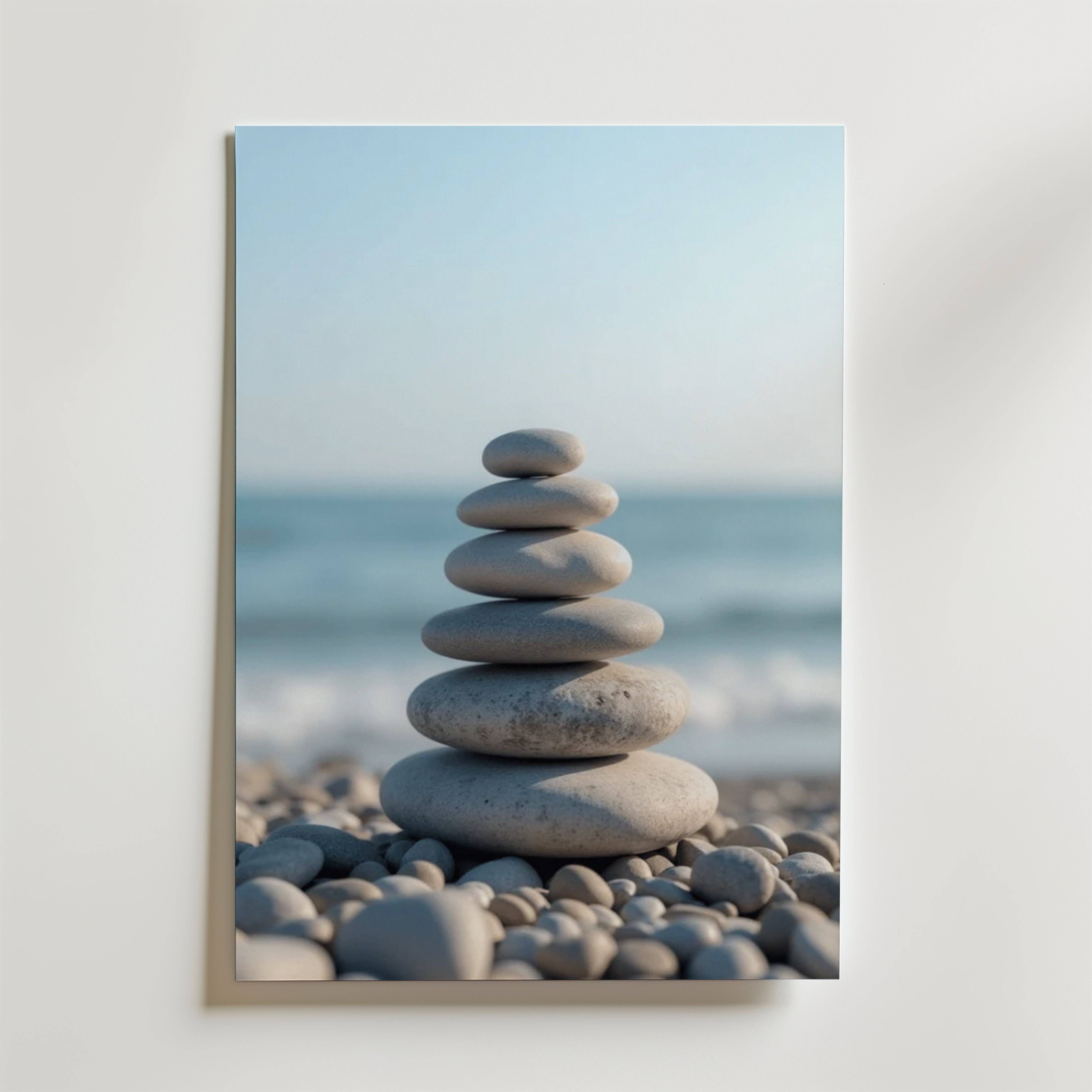 Balanced Rocks Poster - Fine Art Poster 50x70 cm