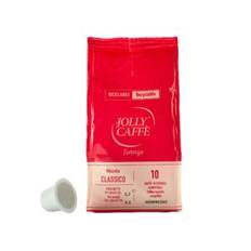 Jolly Caffé Classic til nespresso, 10 kapsler pr. pakke.