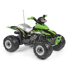 PegPérego Corral T-Rex Firehjulet ATV 330W, Grøn/Sort