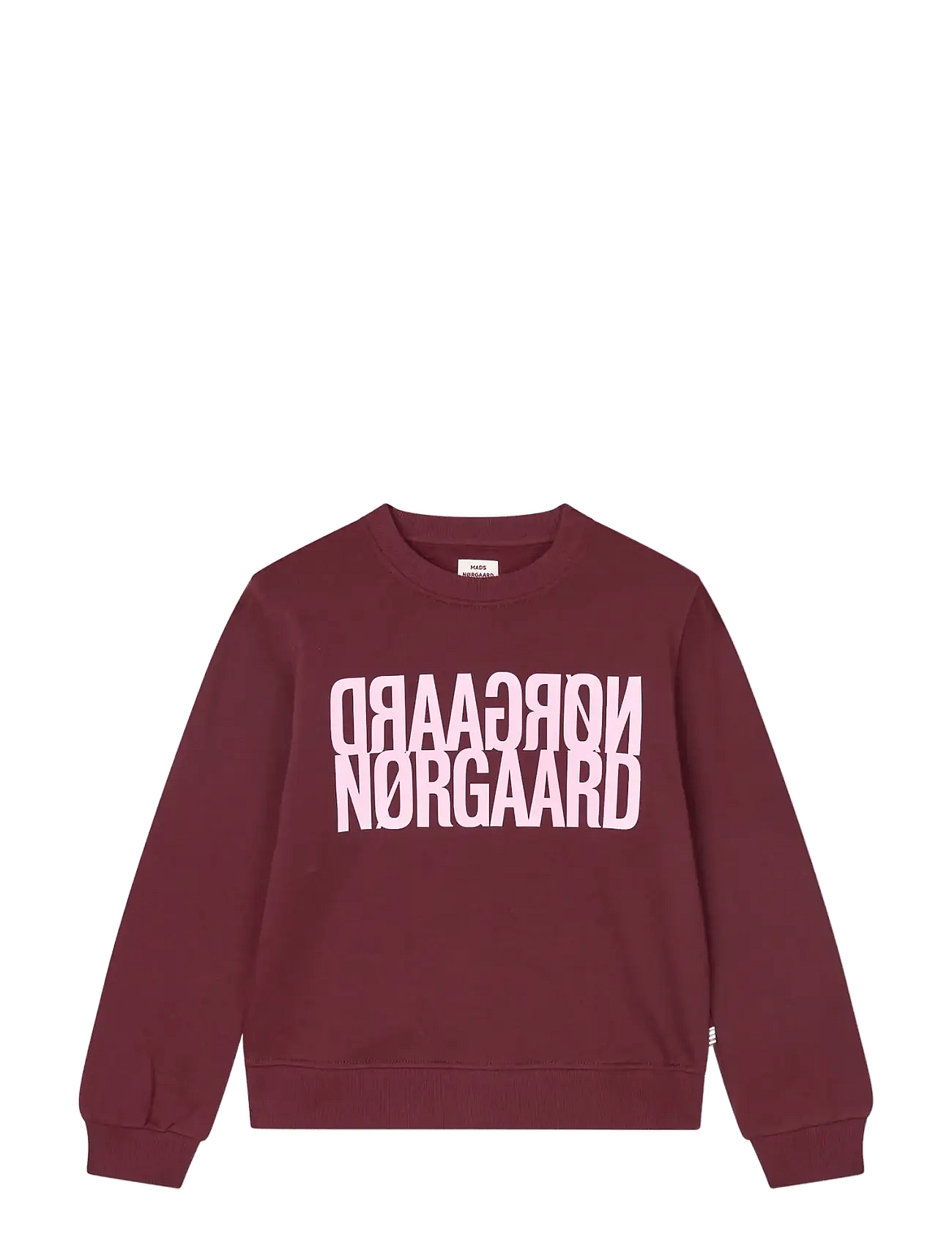 Mads Nørgaard Original Sweat Talinka Sweatshirt - Burgundy - 140