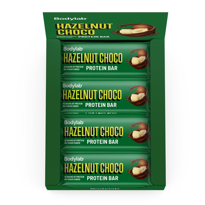 Bodylab Protein Bar (12 x 55 g) - Hazelnut Choco