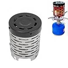 Rostfritt Stål Camping Värme Spis Kåpa Hög Temperatur Beständig Mini Heater Tält Värme Kåpa För Camping