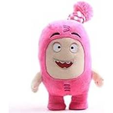 18 cm Oddbods Soft Plysch Söt Plysch Oddbod Cartoon Treasure Soldier Doll Leksakspresenter for barn (rosa) (Color : Pink)