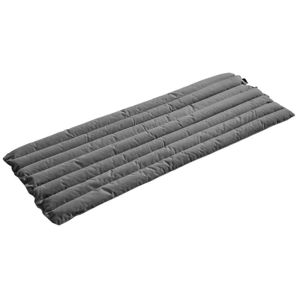 HAY Quilted Seat Cushion For Traverse Lounge Bench Black Pepper