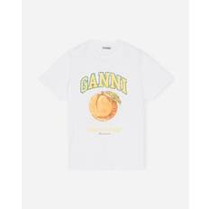 Basic Jersey Peach Relaxed T-shirt - Bright White - S