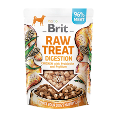 Brit Raw Treat Digestion Frystørrede Hundesnacks M/Kylling 40 g