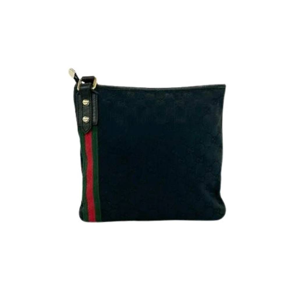 Gucci Vintage - Pre-owned Vintage Pochette Axelremsväska Vintage - Dam - ONE Size - Läder