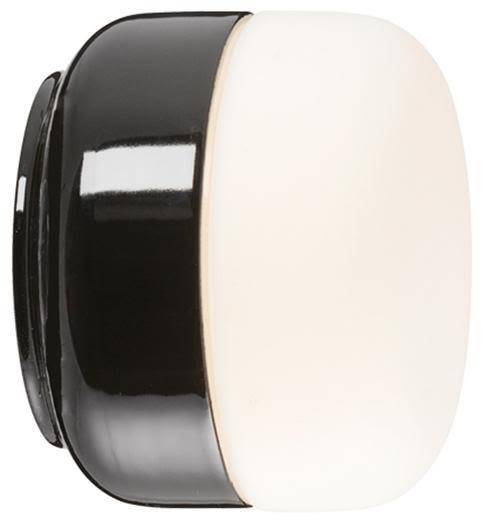 Ifö OHM 140/116 Tak och väggarmatur IP44, 10 W Svart
