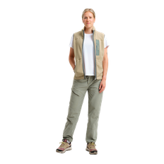 Canyon Pile Fleece Vest W Safari (XS)
