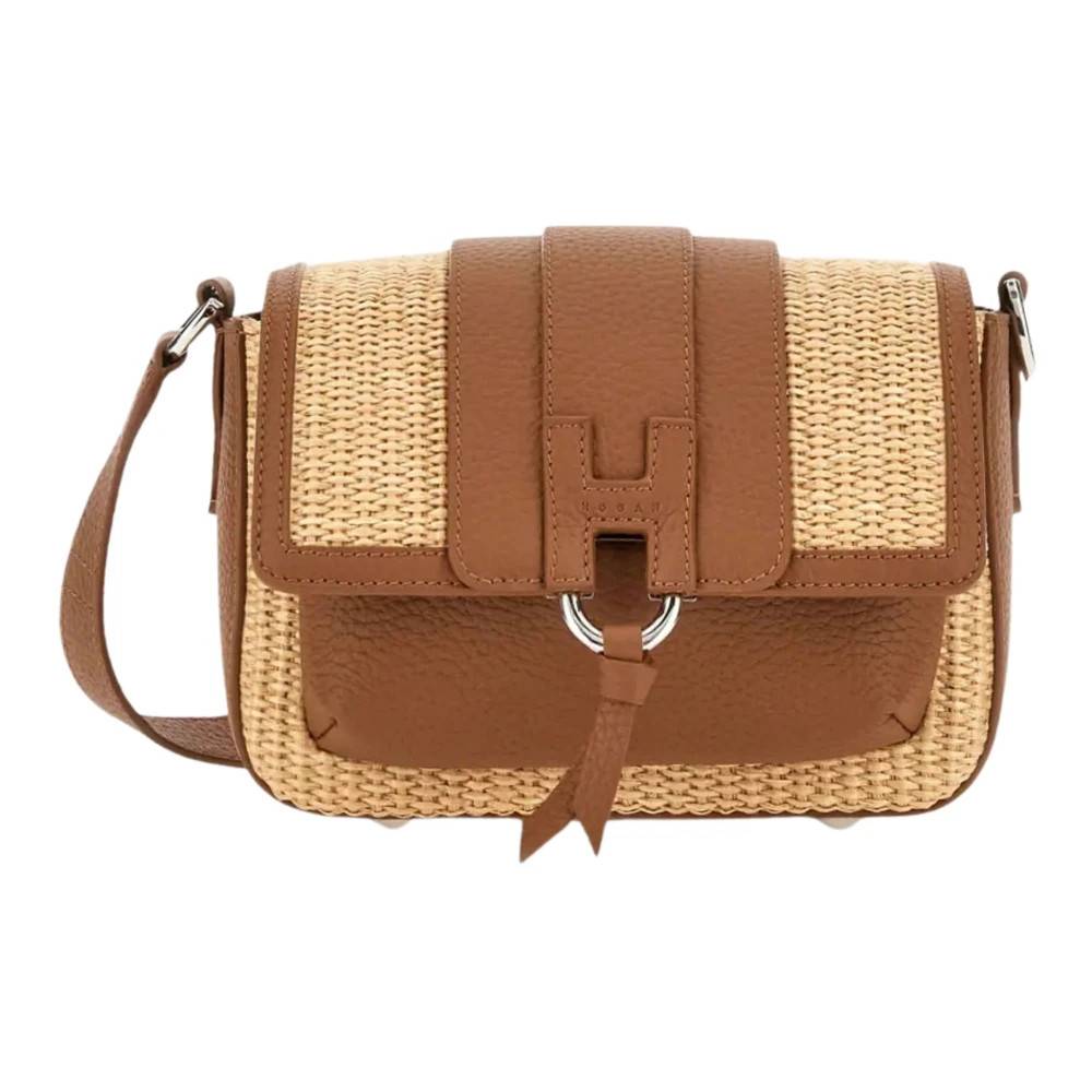 Hogan - Flap Bag Raffia Väskor - Dam - ONE Size -
