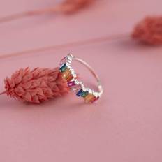 VERONICA RAINBOW SILVER RING - Ring - Sisi Copenhagen