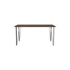 FH3605™ skrivbord, walnut/chrome