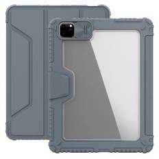 iPad Air 11 (2024)/iPad Pro 11 2022/2021/2020/iPad Air 2022/2020 Nillkin Bumper Smart Folio Cover - Grå/ Gennemsigtig