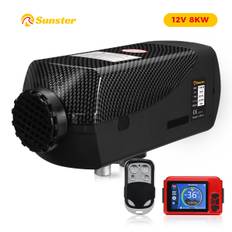 8KW Air Diesel Heater 12V Car Heater Parking Heater With Remote Control LCD Monitor Voice Broadcast
