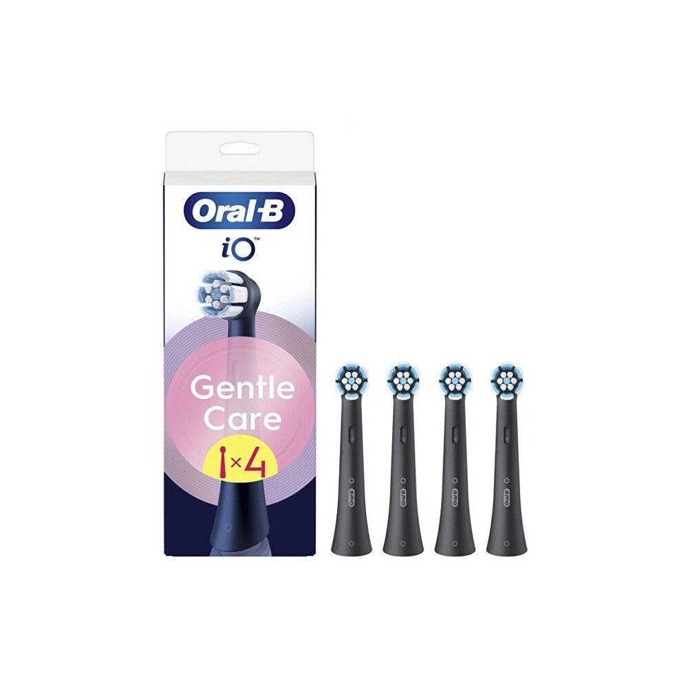 Oral B Io Gentle Care Testine Nere 4 Pezzi