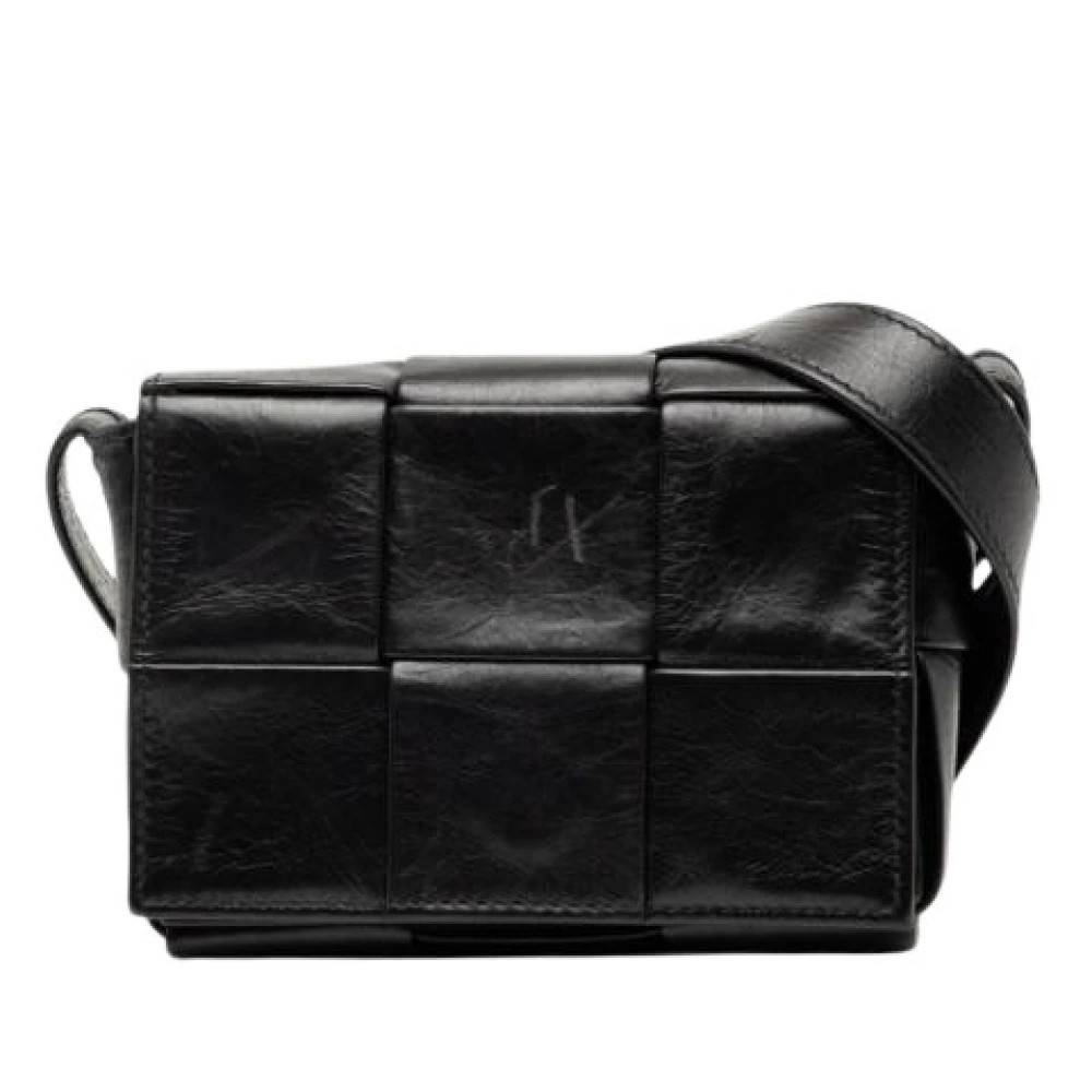 Bottega Veneta Vintage Pre-owned Candy Cassette Crossbody Taske - Vintage - Dame - Sort - ONE SIZE - Uld
