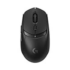 Logitech G309 LIGHTSPEED trådlös spelmus, lätt, hybridbrytare med LIGHTFORCE, HERO 25K-sensor, mer än 300 timmars batteritid med AA-batteri, 6 programmerbara knappar, PC och Mac - Svart