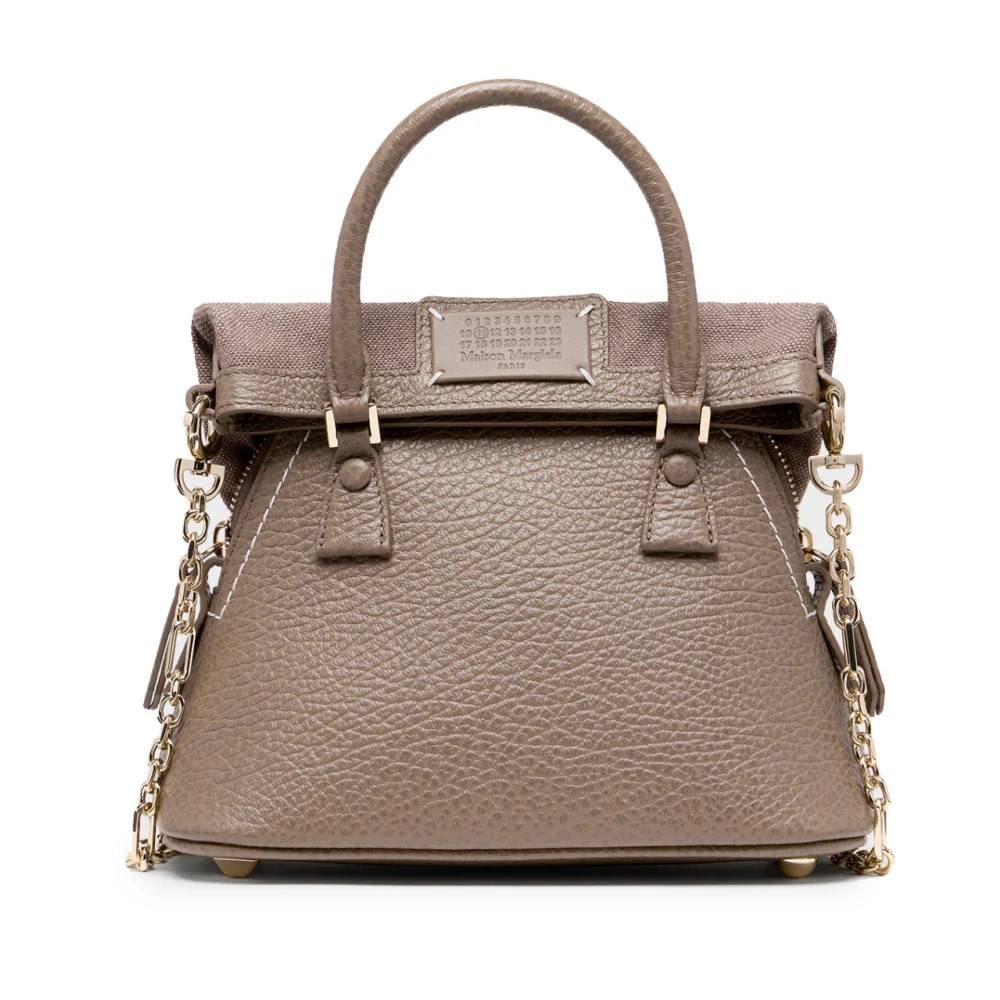 Maison Margiela 5AC Classique Micro Taske - Tasker - unisex - Brun - ONE SIZE - Uld
