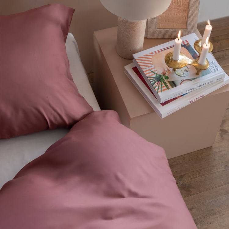 Turiform Enjoy Bambus Sengetøj 200x220 Old Rose.