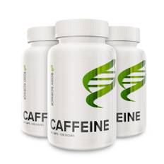 Koffein - 3 x 100 kapslar - Body Science - Prestationshöjare, Koffeintabletter