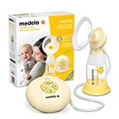Medela Swing Flex elektrische Milchpumpe – Kompaktes Design – Mit PersonalFit Flex Brusthauben und Medela 2-Phasen-Expression-Technologie