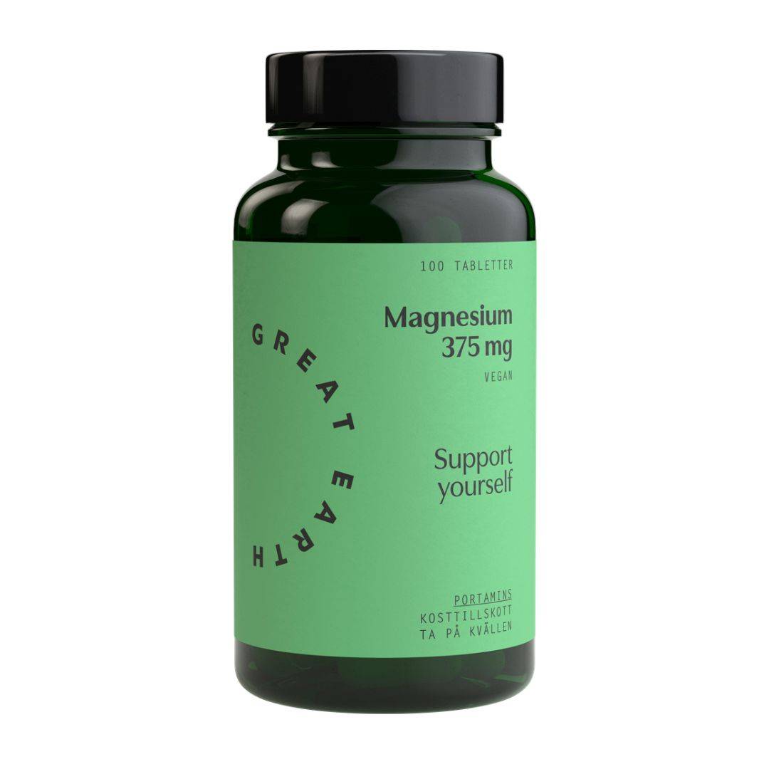Magnesium 375 mg 100 tabletter