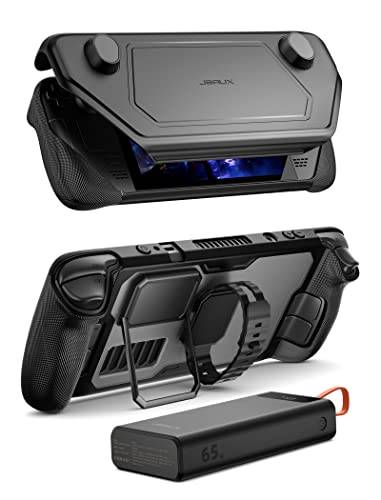 JSAUX ModCase Kompatibel med Steam Deck/OLED, Modular Steam Deck fodral
