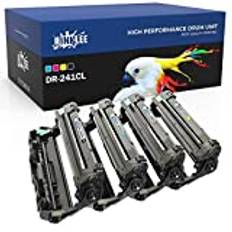 RINKLEE DR241 DR-241CL trumenhet kompatibel med Brother DCP-9015CDW DCP-9020CDW MFC-9140CDN MFC-9330CDW MFC-9340CDW HL-3140CW HL-3150CDW HL-3170CDW | Hög avkastning 15000 sidor | SET, 4-PACK