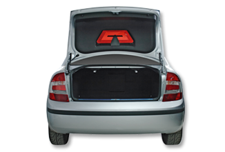 Registreringsskylthållare, Fram BLIC - vw passat b6, passat b6 variant - OE 3C08072859B9