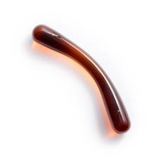 AMBER GLAS DILDO