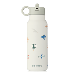 Liewood flaska - Falk water bottle - Aviator Ecru - 350 ml