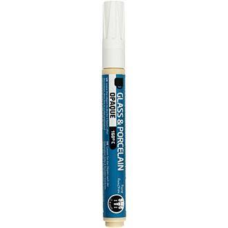 Penna Vit till glas och porslin, 2-4 mm.