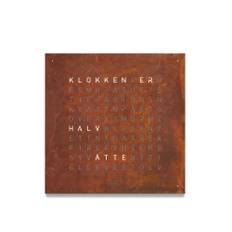 Qlocktwo - Qlocktwo Earth 45 Creator's Edition - Rust, NO - Klockor - Biegert & Funk - Brun