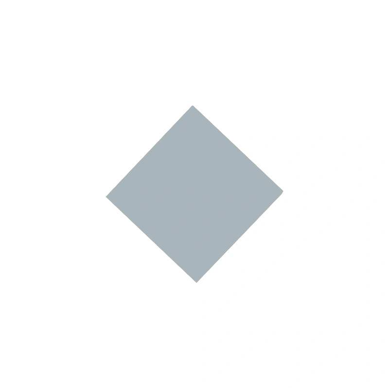 Fliser - Kvadrat 5 x 5 cm, gråblå