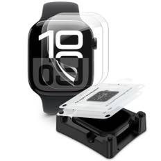 Tech-Protect Beskyttelsesglas til Apple Watch 10 (46 mm) - Gennemsigtig