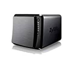 ZyXEL NAS542 1,2 GHz DualCore 1 GB 4Bay NAS-server – 4 TB paket med 4X 1TB WD10EFRX WD röd