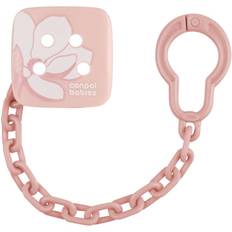 Canpol babies Gold Soothers Holder nappkedja Pink 1 st.