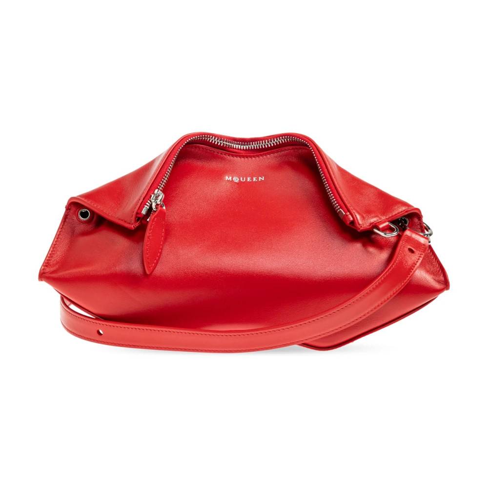 Alexander McQueen Manta Clutch - Tasker - Dame - Rød - ONE SIZE -