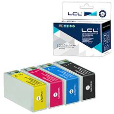 LCL Kompatibel Tintenpatrone SJIC22P SJIC22P (K) SJIC22P (C) SJIC22P (M) SJIC22P (Y) Pigment (4PK KCMY) Kompatibel für Epson TM-C3500 Color Works C3500 C3510 C3520 Drucker