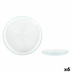 Set med 6 La Mediterránea Venezia Glasplattor - Ø 25 cm